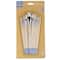 Necessities™ White Synthetic Flat & Round Brushes by Artist's Loft®